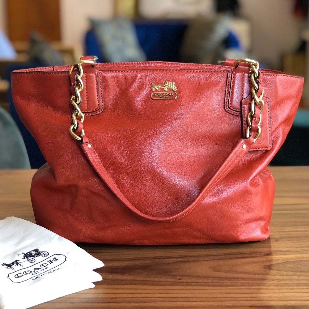 Authentic Coach Madison Tote Bag F1275-20466